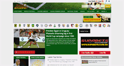 Desktop Screenshot of ghanasoccernet.com